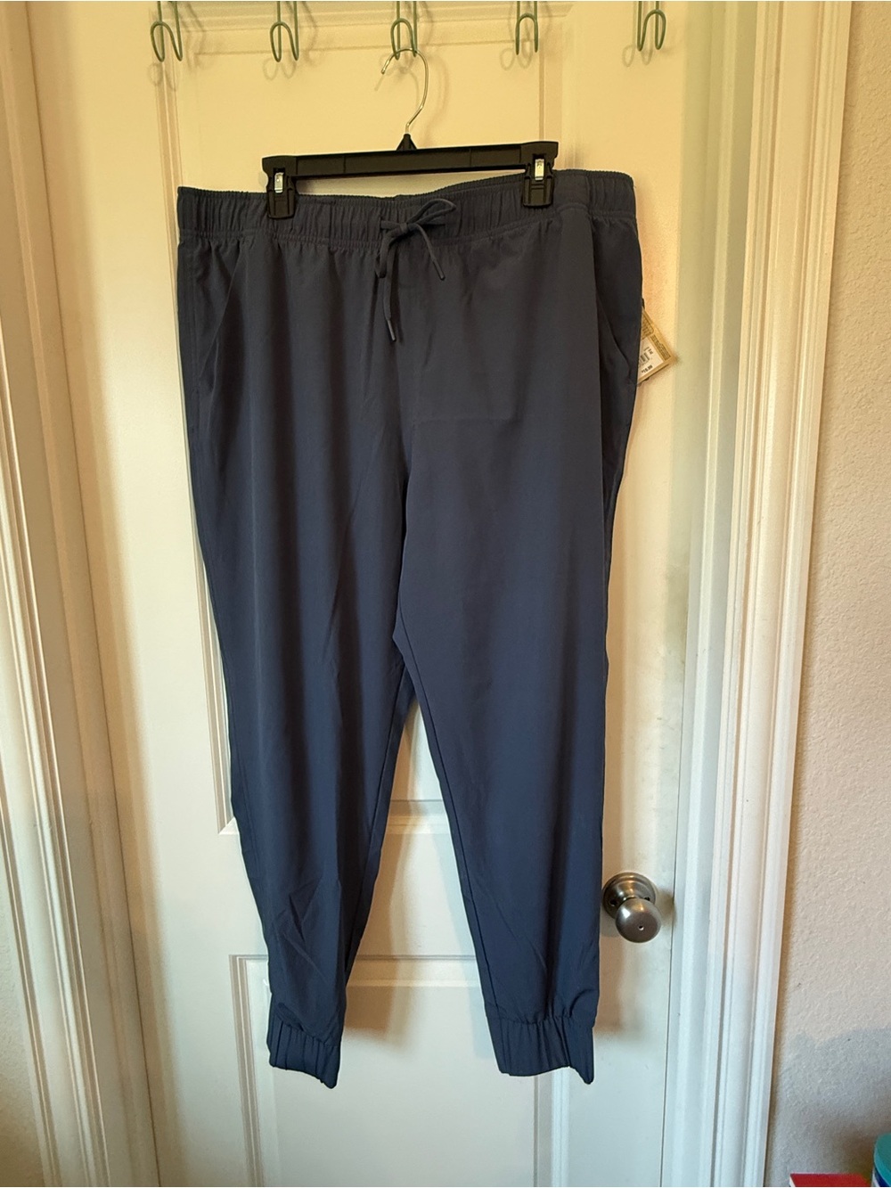 Women’s Navy Drawstring Jogger Pants